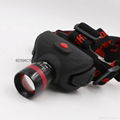 LICHAO LED Headlamps CREE XPE Zoom Lights LC-009E# Headlights For Fishing 2