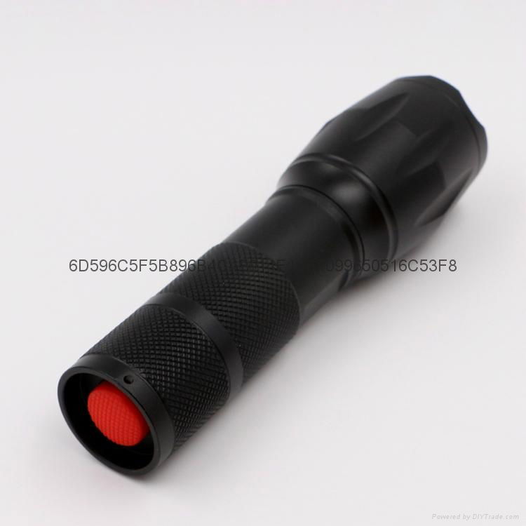 CREE XML T6 LED Zoomable Focus Flashlight Torch Lamp AAA/18650 Light 3