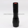 CREE XML T6 LED Zoomable Focus Flashlight Torch Lamp AAA/18650 Light 2