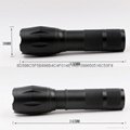 CREE XML T6 LED Zoomable Focus Flashlight Torch Lamp AAA/18650 Light