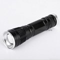 Power Bright Cree XM-L2 T6 U2 LED Aluminum Zoom Torch Flashlight 858#