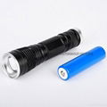 Power Bright Cree XM-L2 T6 U2 LED Aluminum Zoom Torch Flashlight 858# 2