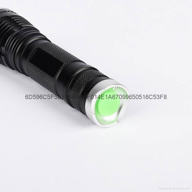 Power Bright Cree XM-L2 T6 U2 LED Aluminum Zoom Torch Flashlight 858# 5