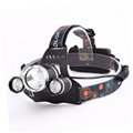 XML-T6 LED Super Bright LED Headlamp 4 Modes USB Charger Head Light For Camping 