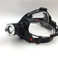 Powerful T6 LED Rechargeable headlamp Zoom Head Light LED Head Torch Light 