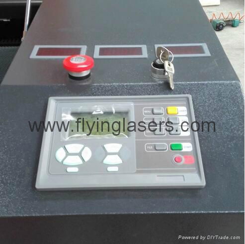 Double heads laser cutting machine 4