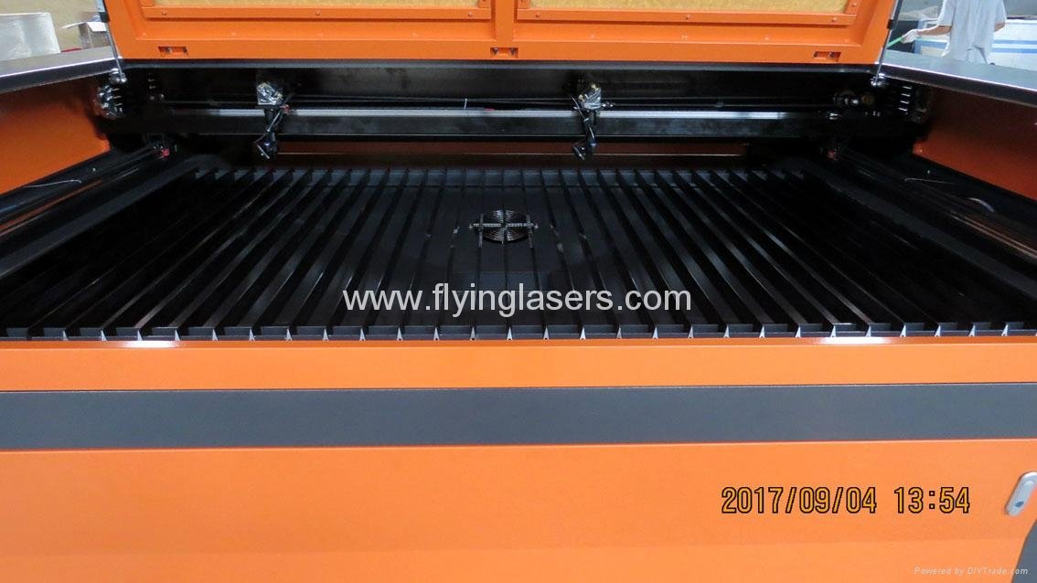 Dual heads Co2 laser cutting engraving machine for wood acrylic  5