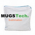 Magic Sublimation Flip Sequin Pillow Case Blue+Silver 2