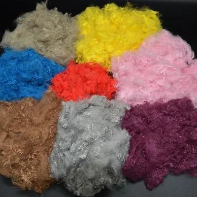 Colored Polyester Staple Fiber Fibre Colored PSF