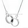 925 Sterling Silver Pendant Necklace  1