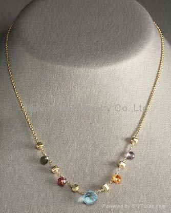 Paradise Half-Necklace,Gold jewelry