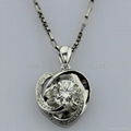 925 Silver Jewelry Clear Cubic Zircon