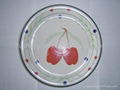 Handpainted Stoneware Plate 3