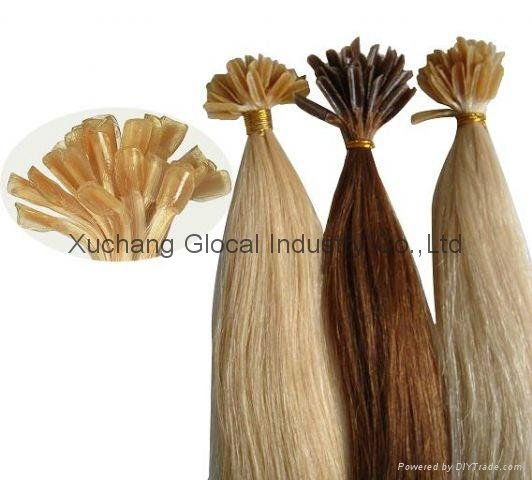100% Remy Keratin Hair Extension 4