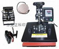 Factory Direct multi-functional 4in 1 are heat press machine  