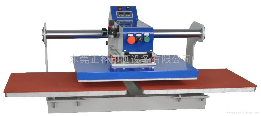 Supply of Double sliding pneumatic heat press machine  