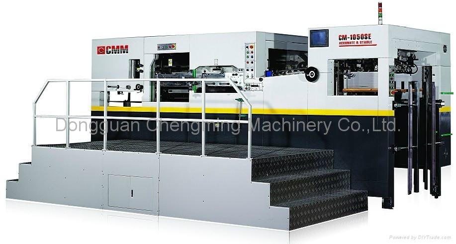 Automatic Die-cutting and Creasing Machine with Stripping Station