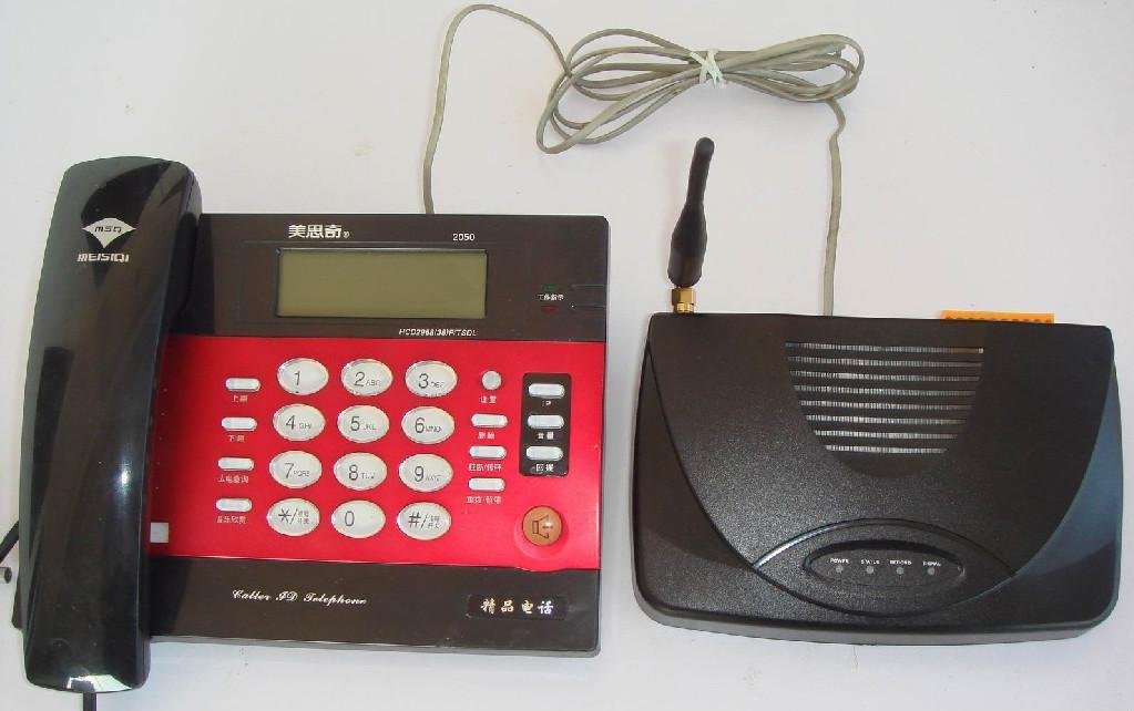 可外接電話機的GSM無線報警主機