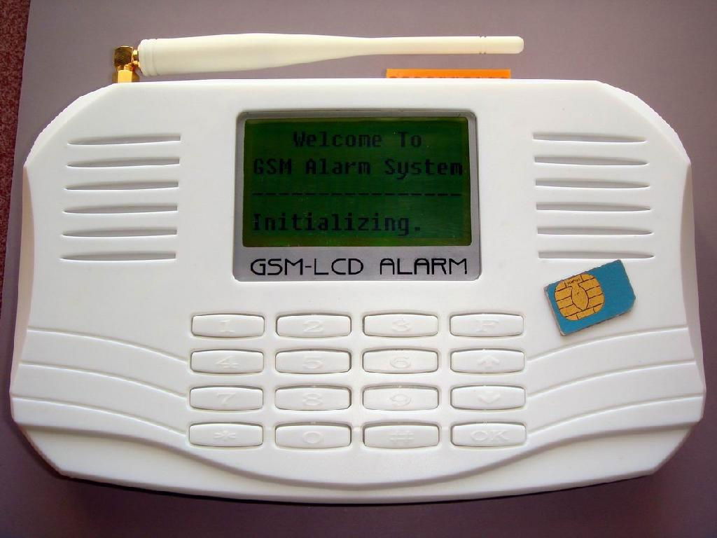 液晶顯示GSM報警器 4