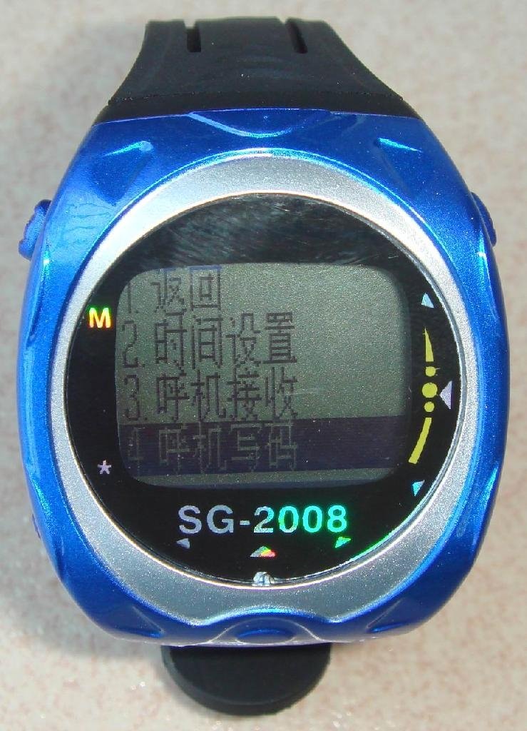 手錶式尋呼機用於無線呼叫接收機 2