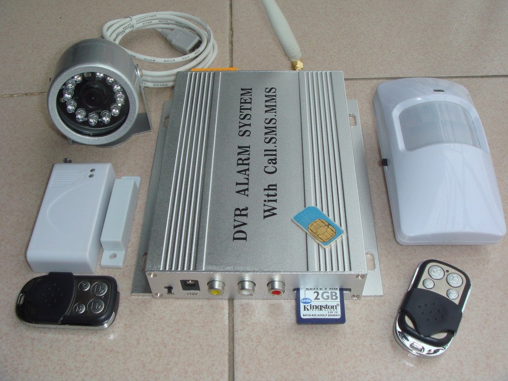 DVR Alarm System with Call and SMS and MMS