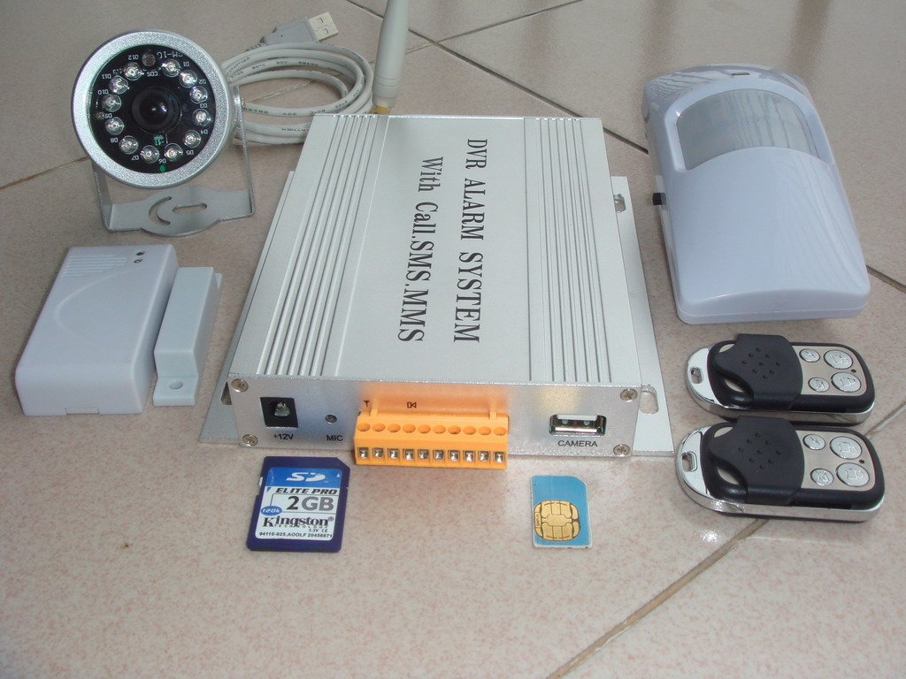 GSM-SD手機彩信可視報警器 2