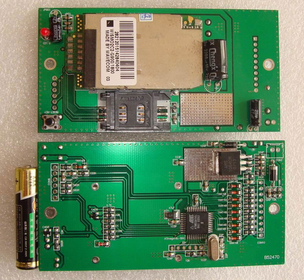 GSM phone /SMS alarm controll board 2