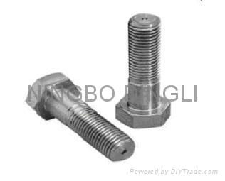 a193 B8 B8M hex bolt stud bolt stainless steel A2 70 A4 80