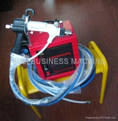 Electrostatic liquid paint spraying machine