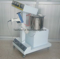 Electrostatic flocking machine 