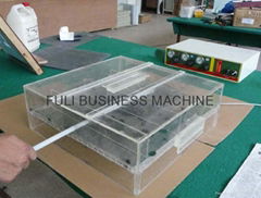 Electrostatic flocking machine