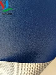 供應高強耐磨PVC拳擊袋 沙包袋 場館墊等專用皮革紋塗層布