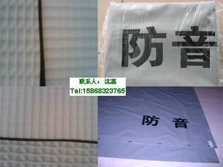 供應出口日本建築防音防炎用灰色高強PVC刀刮遮音布卷料 2