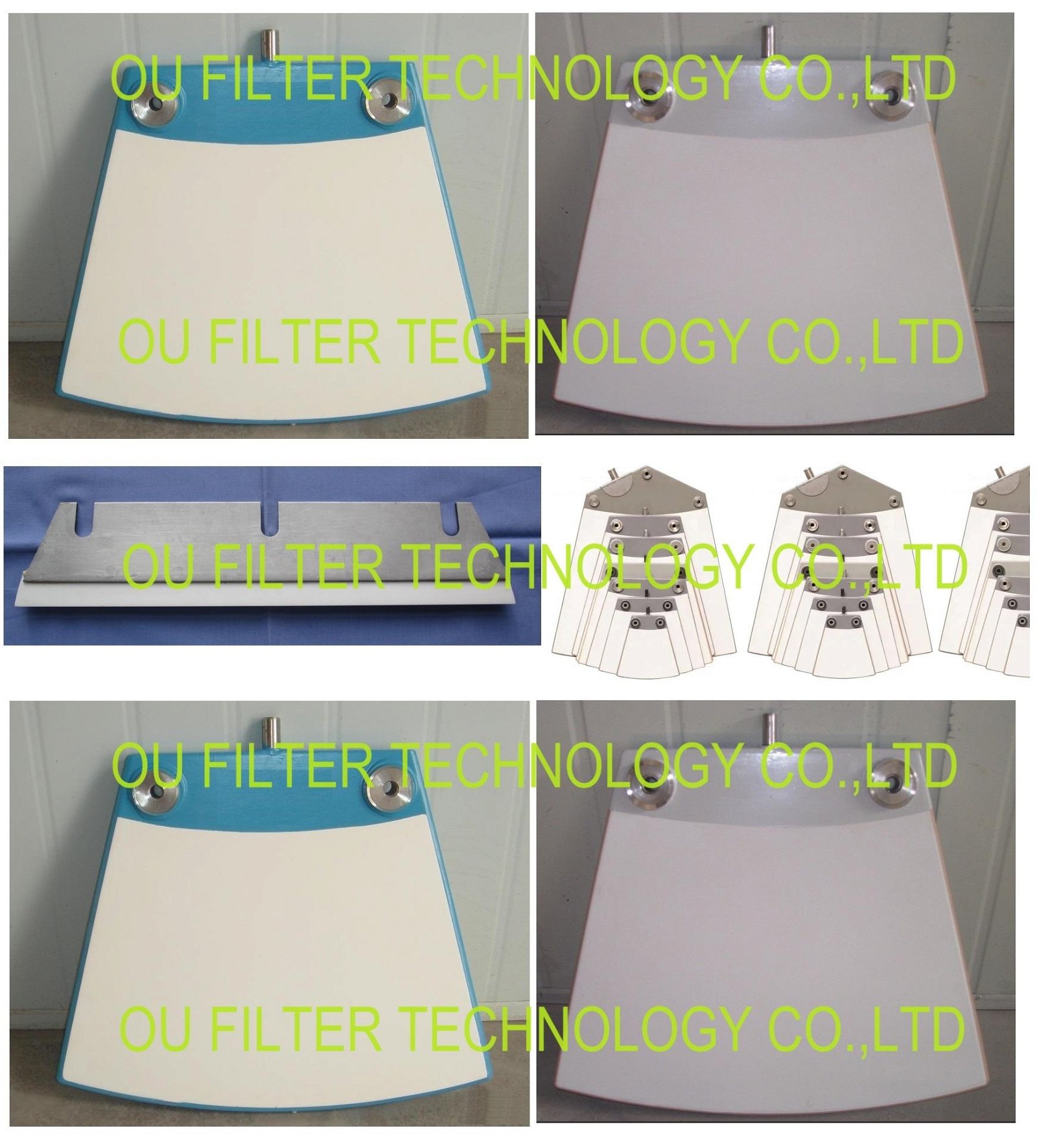 Ceramic filter plate / disc
