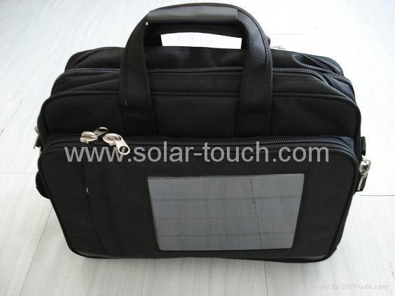 太阳能电脑包(4W太阳能电池板)