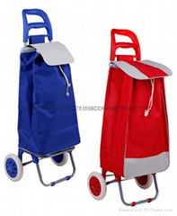 Pull rod shopping cart