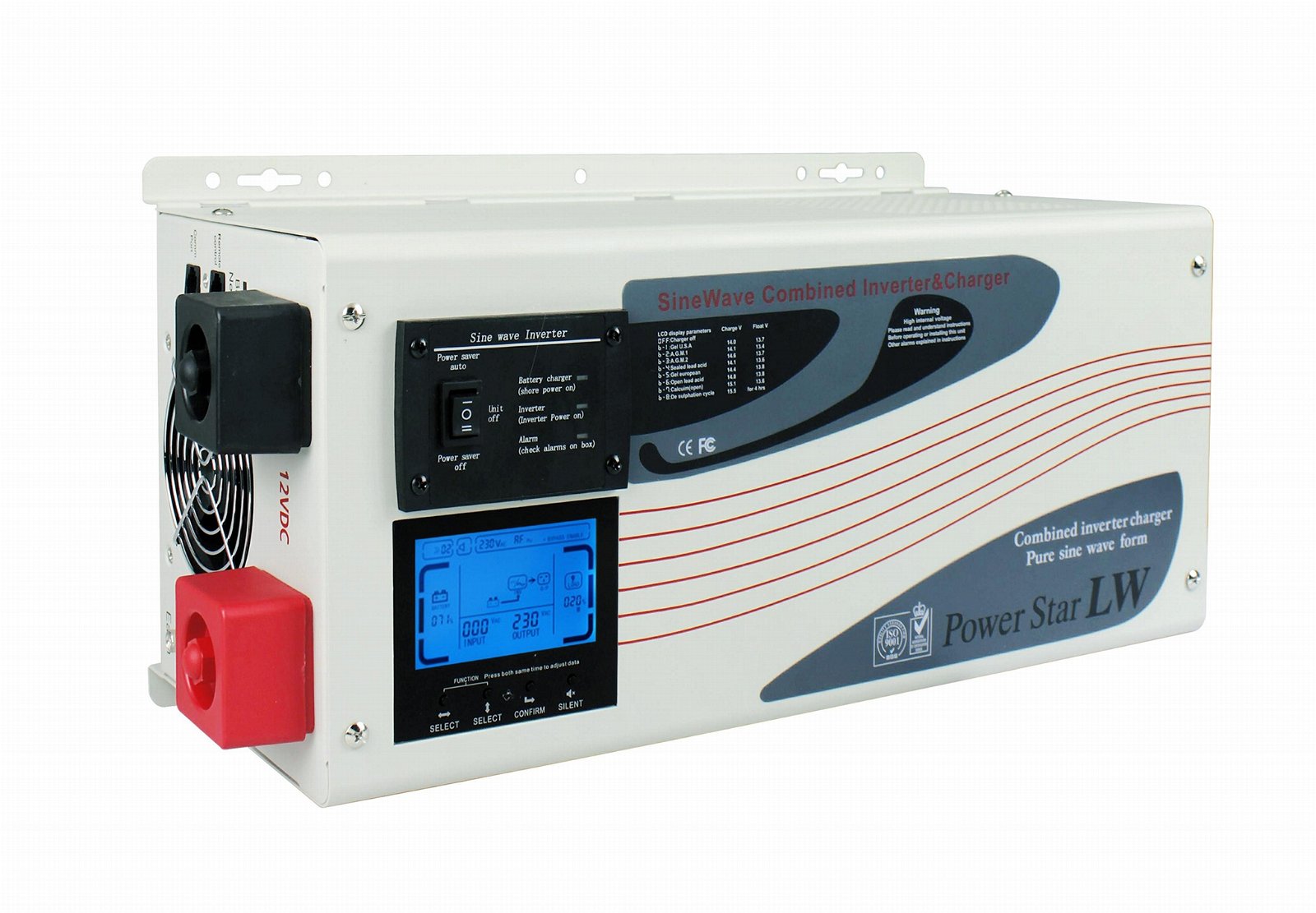 home solar charging system dc to ac power inverter 2