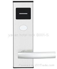 304 stainless steel hotel card key locks 5