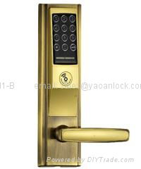 Electronic password door lock