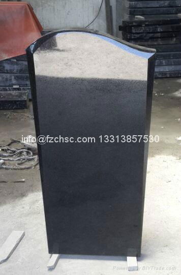 Shanxi black granite figure monument
