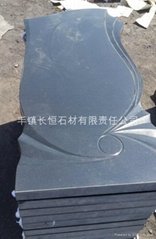 Shanxi black granite with gold spots monument