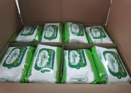 Non-Woven Fabric Adult Wet Wipes Without Alcohol 2