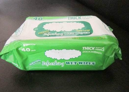 Non-Woven Fabric Adult Wet Wipes Without Alcohol