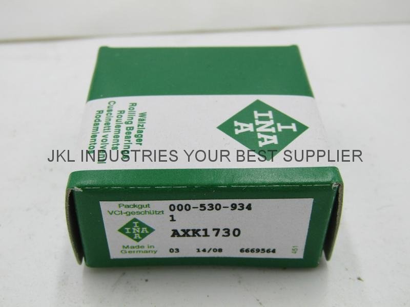 INA  AXK1730   Needle Roller Thrust Bearings 1