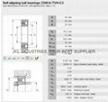 FAG   2208-K-TVH-C3  Self-aligning Ball Bearings