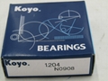 Self-aligning ball bearings   KOYO 1204