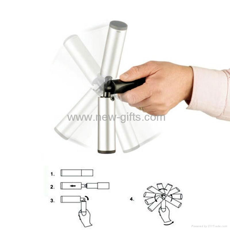 Silver ECO Swing Dynamo Torch 2