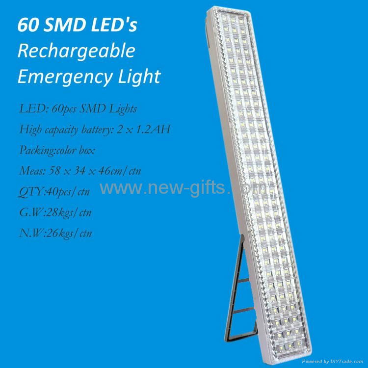 NEW SMD 60 LED's  Rechargeable Emergency Lamp 3