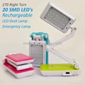 Portable Adjustable Work and Study Foldable Charging Desk Lamp 1