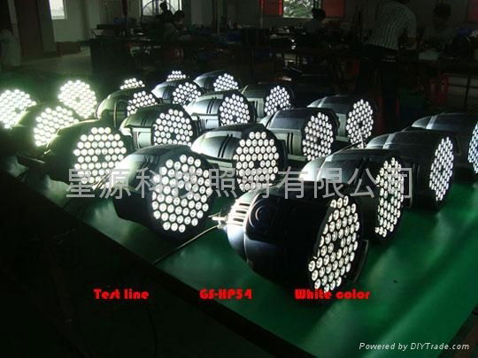 LED  par lights/54*3w led par can